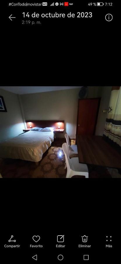 Hostal Continental Nazca Zewnętrze zdjęcie
